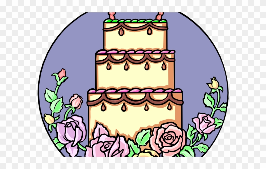 Wedding Cake Clipart Layered Cake - Png Download