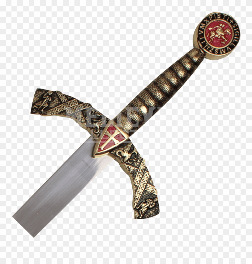 Cross Sword Png Image Royalty Free Download - Excalibur Sword From Once Upon A Time Clipart