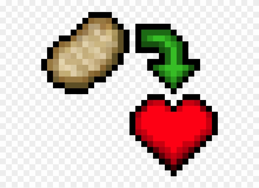 Old-school Hunger - Minecraft Steak Clipart