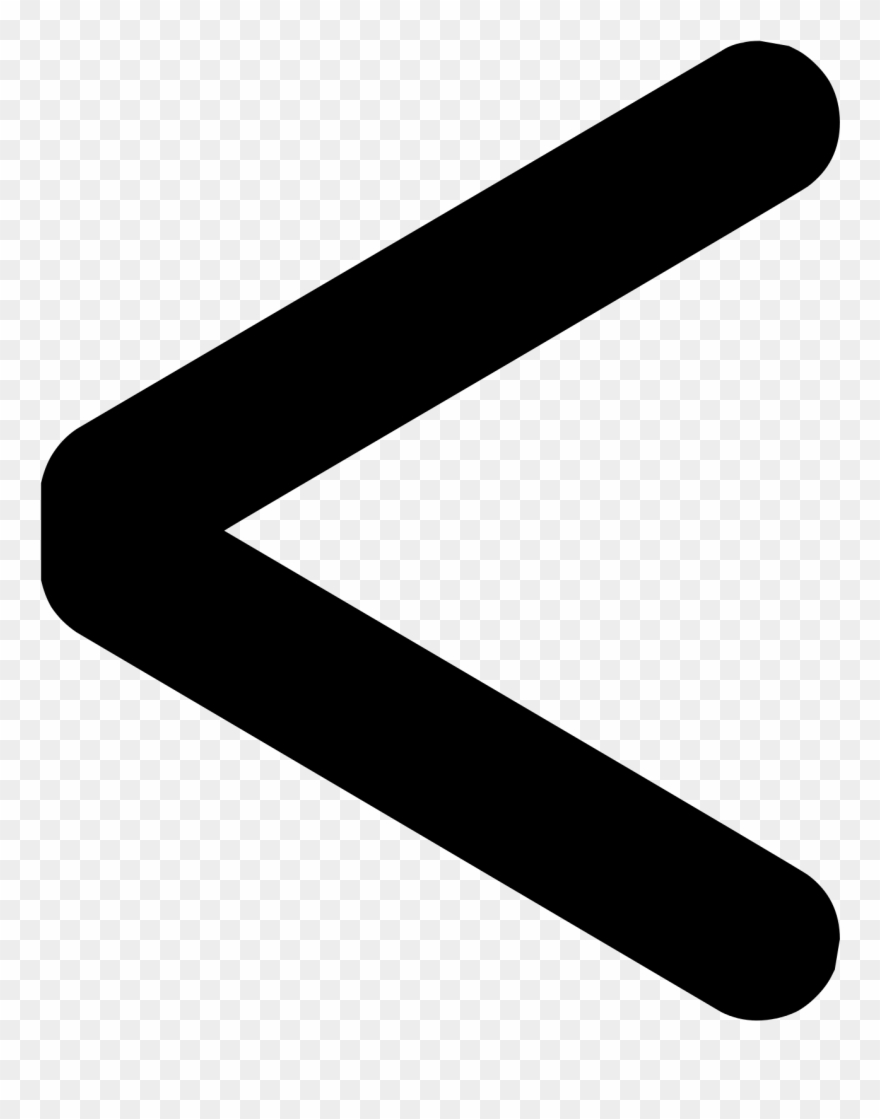Open - Less Than Sign Png Clipart