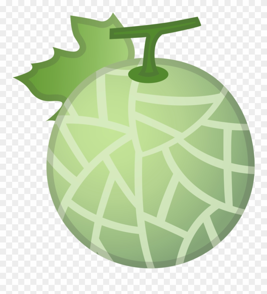 Melon Icon - Melon Emoji Clipart