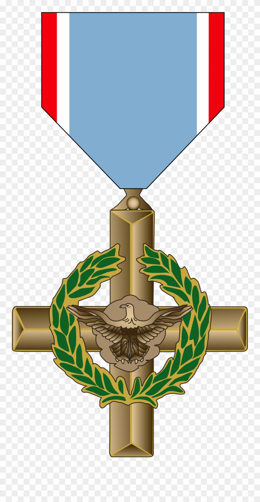 Valor Award For Captain Francis B - Air Force Cross Png Clipart