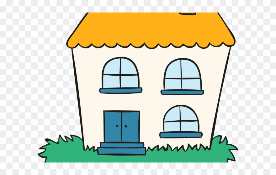 Lawn Clipart Lawn House - Png Download