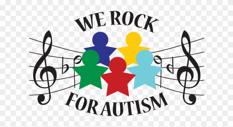 2015 Kick Off Fund Raiser - We Rock For Autism Clipart