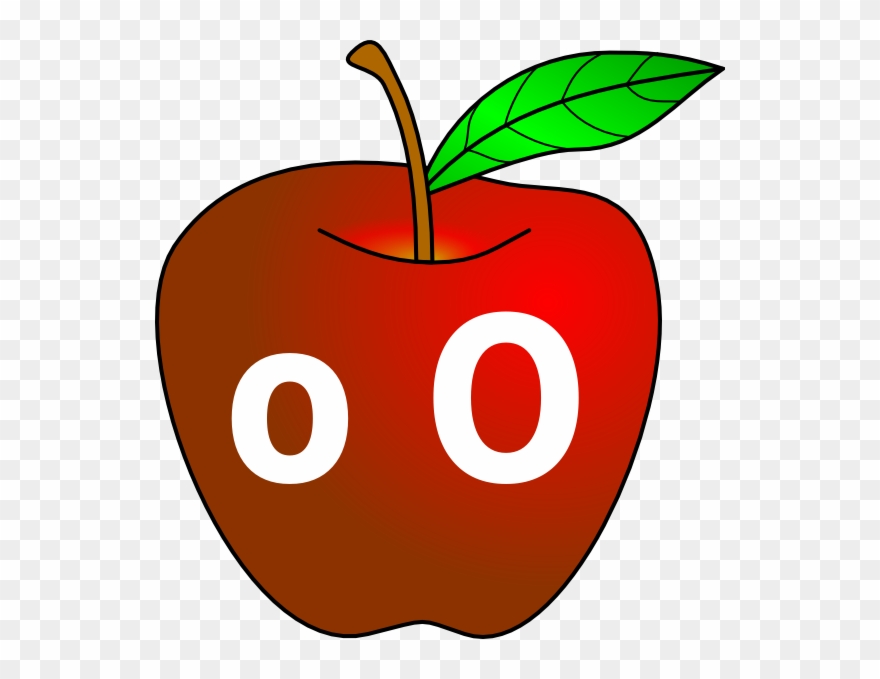 Clipart Of Oo, Apple A And Apple Cinnamon - Png Download