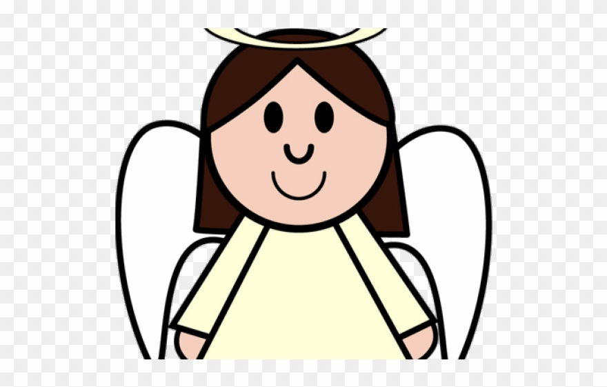 Freckles Clipart Angel Face - Christmas Nativity Angel Clipart - Png Download