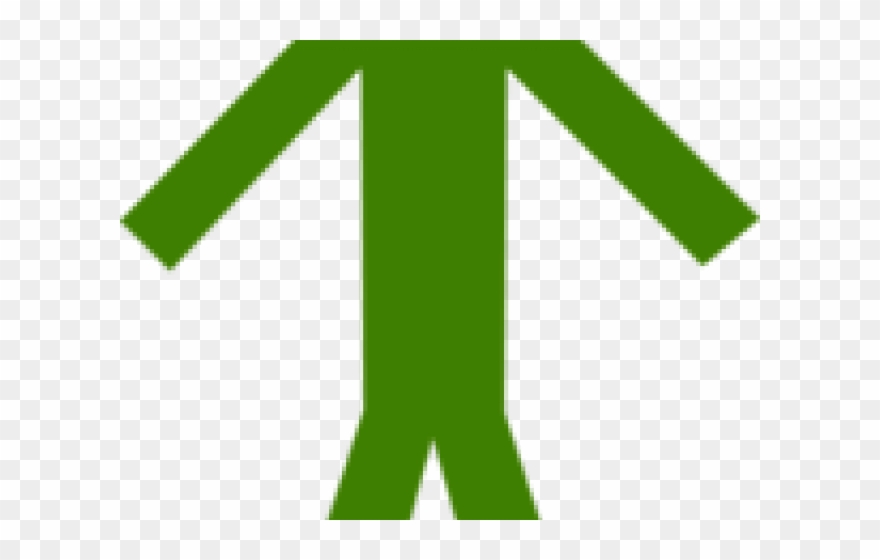 Man Clipart Green - Png Download