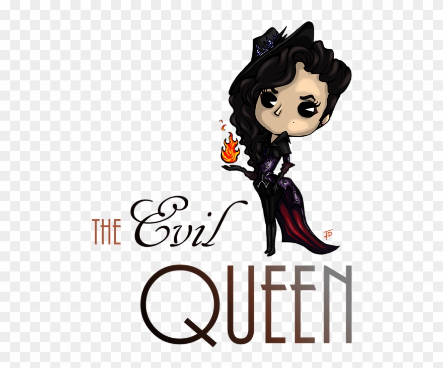 Bleed Area May Not Be Visible - Ouat Evil Queen Chibi Drawings Clipart