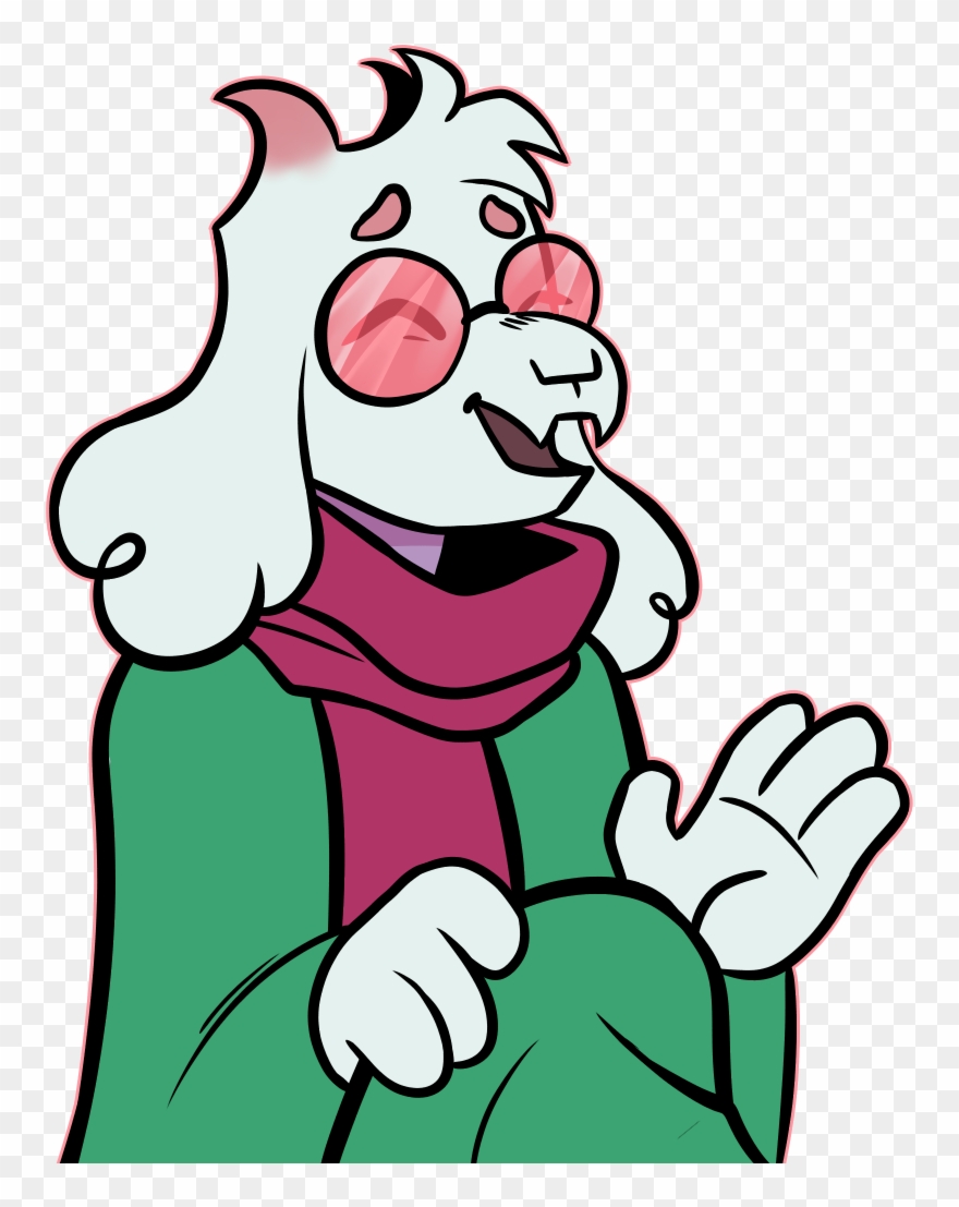 I Love Drawing Ralsei's Fluffy Ears - Cartoon Clipart