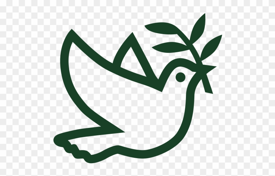 Dove Creation Clip Art - Peace In Christ Logo - Png Download