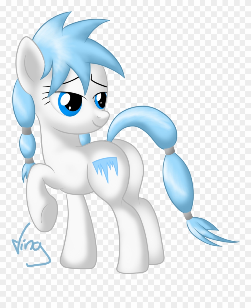 Vingamena, Bedroom Eyes, Female, Flank, Looking Back, - Cartoon Clipart