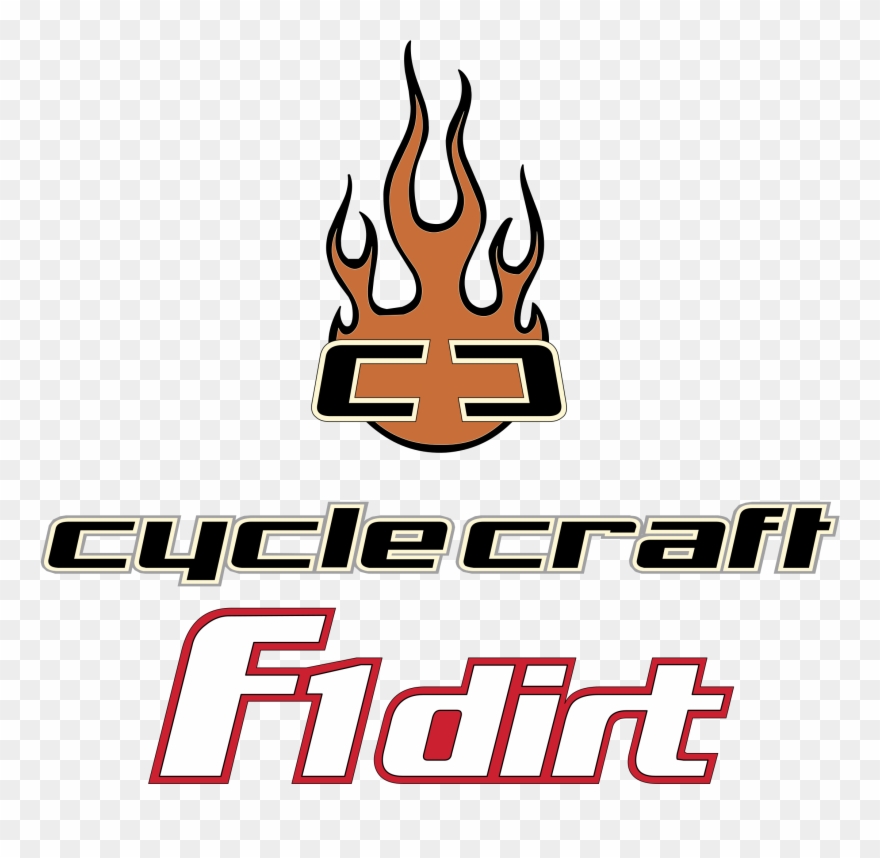 Cyclecraft F1 Dirt Logo Png Transparent , Png Download - Emblem Clipart