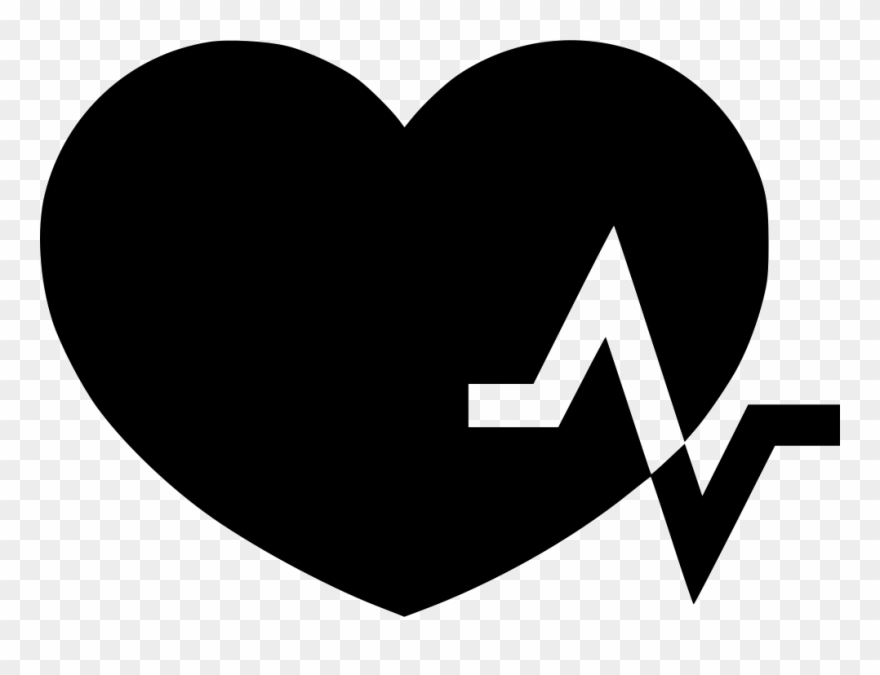 Heartbeat Svg Heart Drawing - Heart Clipart