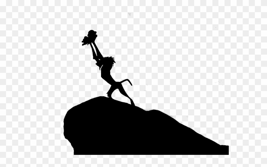 The Lion King Clipart Transparent - Lion King Silhouette Png