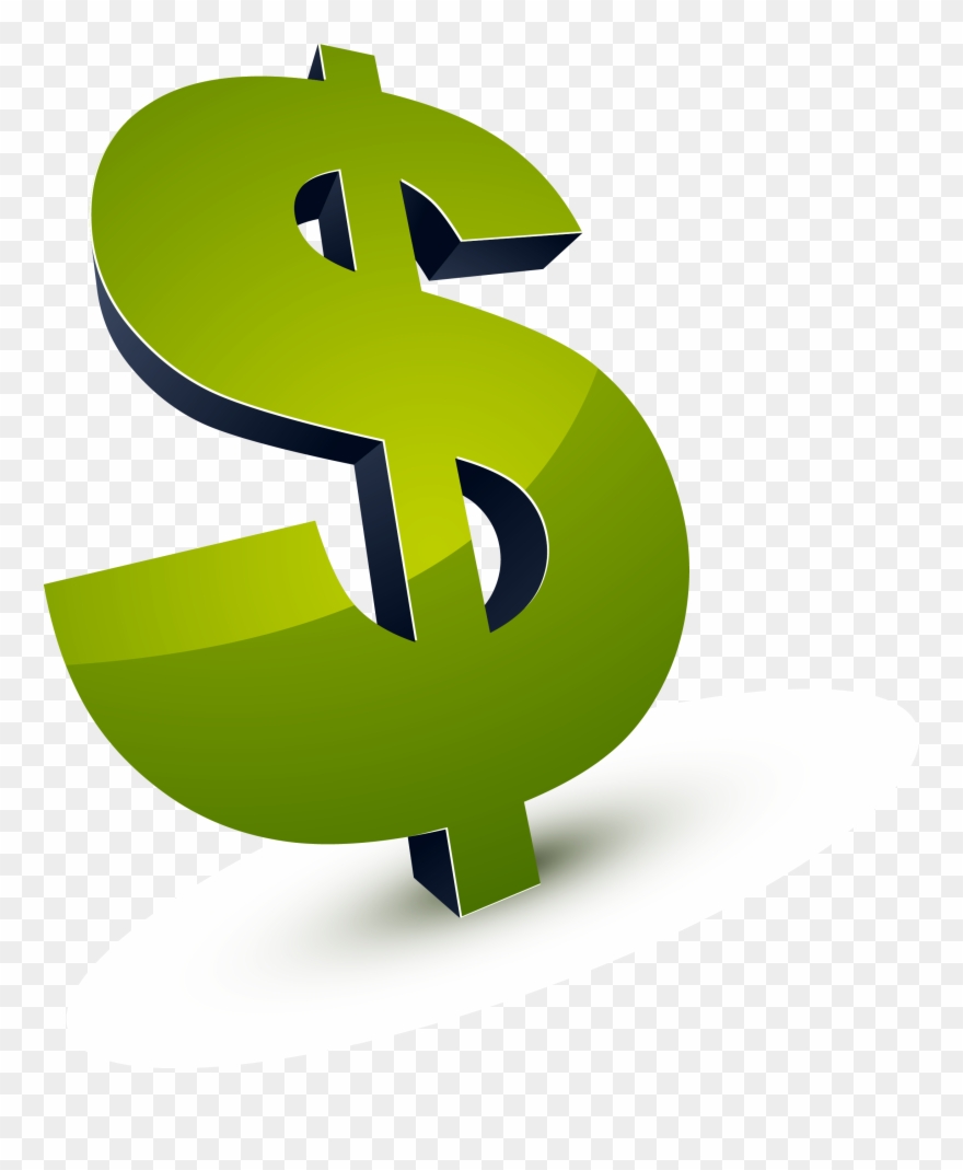 Coin Clipart Green - Dinero Simbolo Png Transparent Png