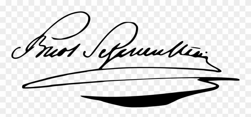 Karl Ferdinand Graf Von Buol-schauenstein Signature - Line Art Clipart