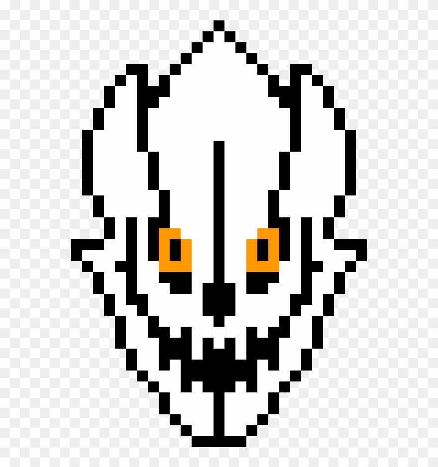 Paps Backbone Blaster - Undertale Gaster Blaster Pixel Clipart