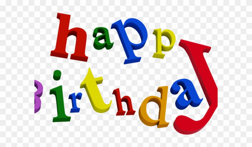 Button Clipart Happy Birthday - Happy Birthday - Png Download