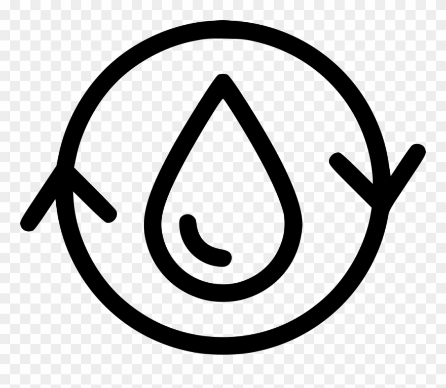 Png File - Water Recycle Icon Clipart
