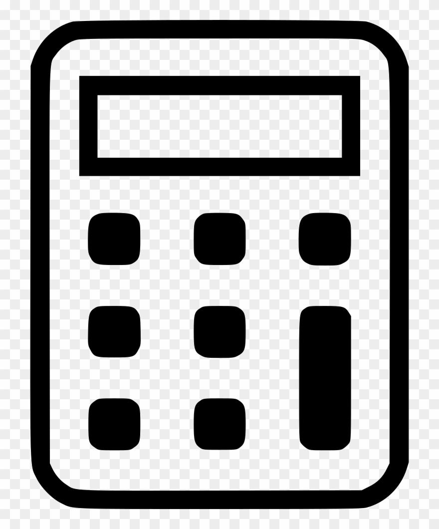 Png File Svg - Ícone Calculadora Png Clipart
