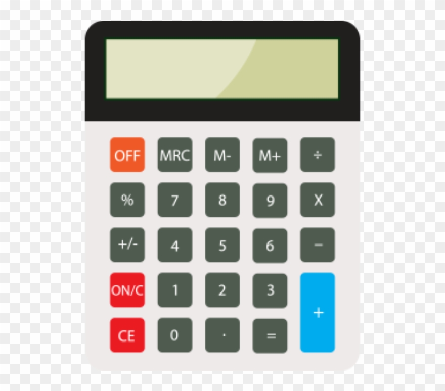 Slider Icon - Calculator Head Clipart