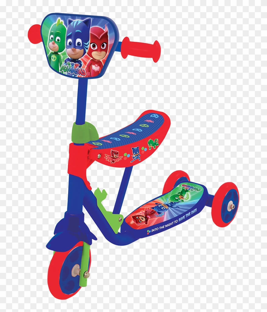 Sit 'n' Go 2 In 1 Scooter - Pj Mask Scooter Clipart