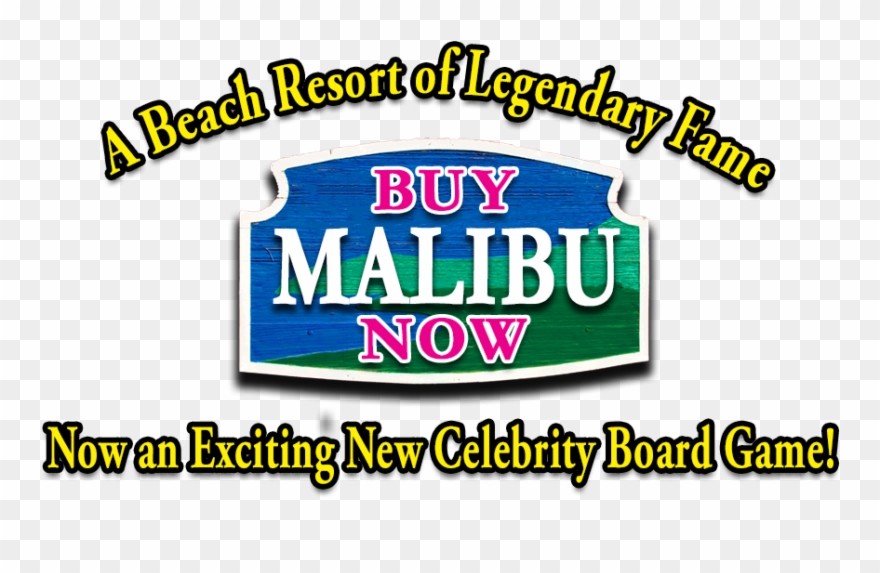 Buy Malibu Board Game - Graphic Design Clipart
