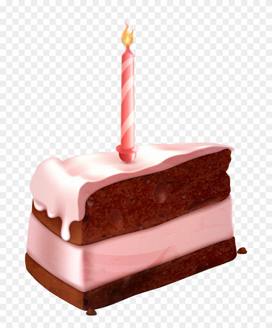Cake Slice Png - Birthday Cake Slice Png Clipart