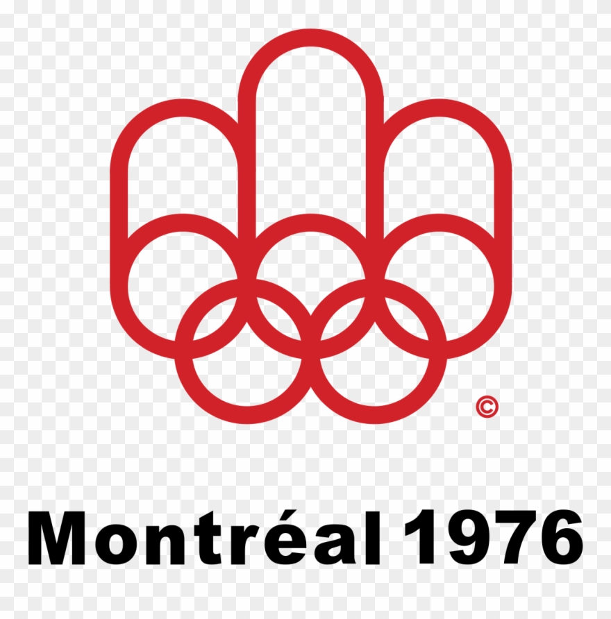 1940 Summer Olympics - Montreal Olympics 1976 Logo Clipart