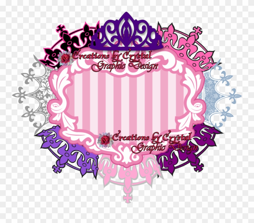 Cbycgraphicdesign Custom Borders, Creations By Crystal - Tiara Clip Art - Png Download