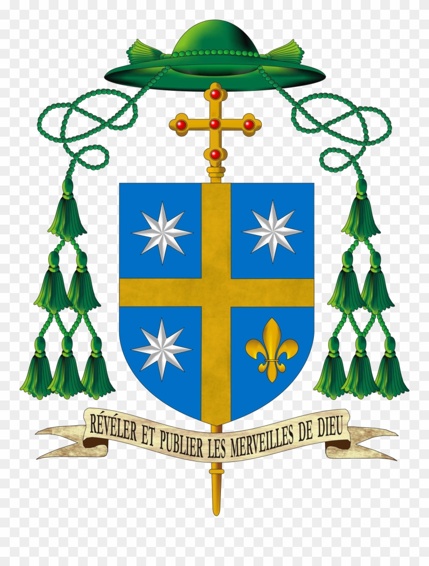 Blason De Mgr Xavier Malle Évêque De Gap Et D'embrun - Roman Catholic Diocese Of Ireland Clipart