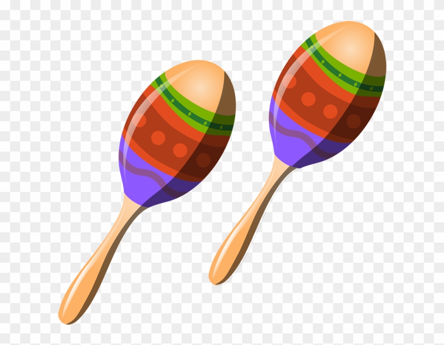 Instrumento Musical Cucharas Dibujo Clipart