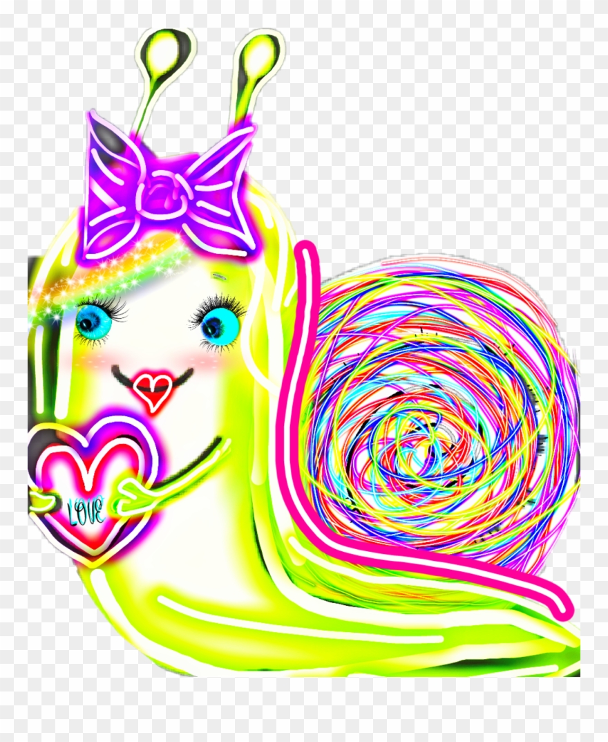 Escargot Sticker Clipart