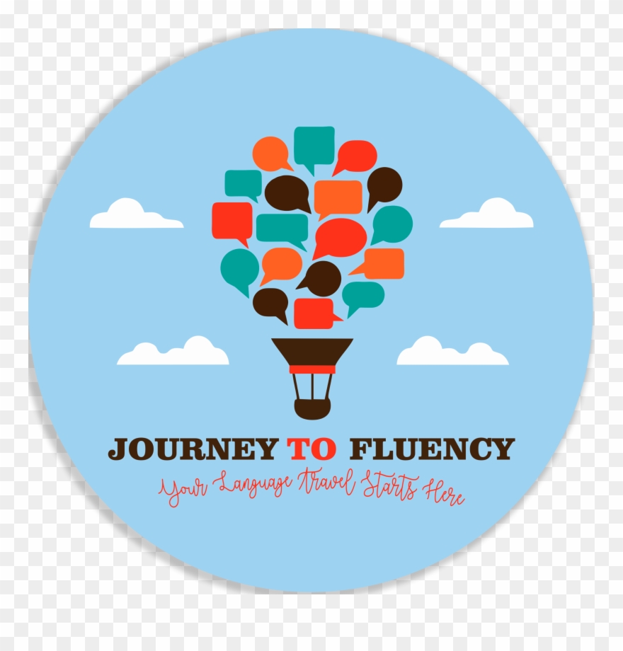 Journey To Fluency - Language Poster Clipart