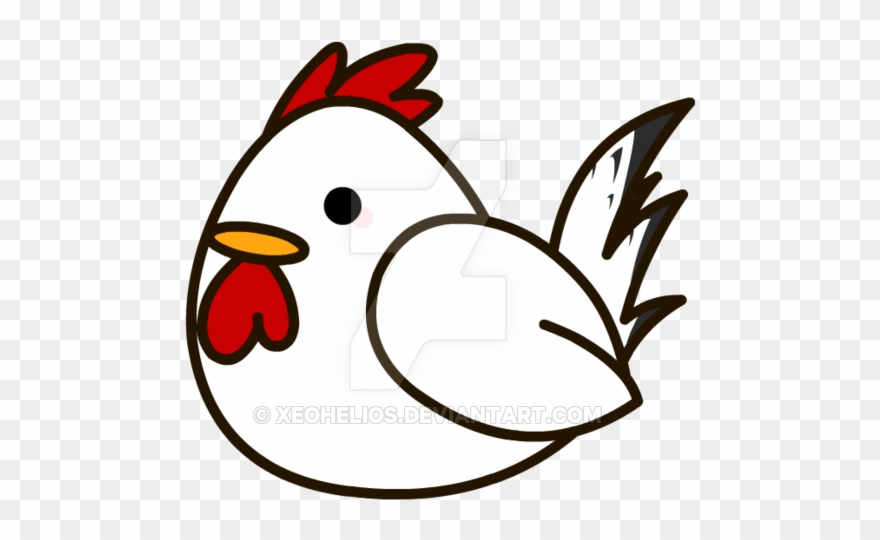 Drawn Chicken Fun2draw - Chibi Cute Animals Clipart - Png Download