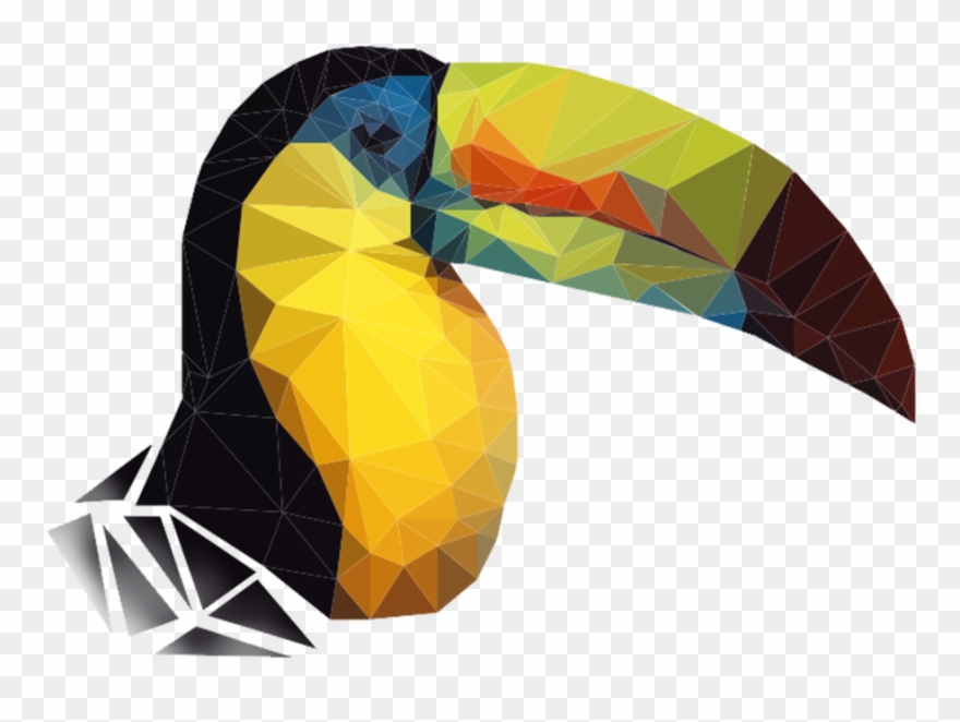 Tucan Png - Tukan Polygon Clipart