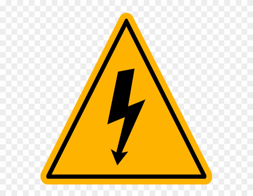 Safety Signs High Voltage Clipart