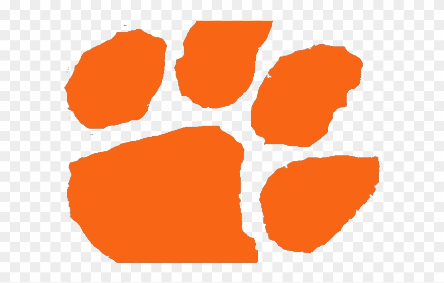 Paw Clipart Tiger Cub - Clemson Baseball Schedule 2019 - Png Download