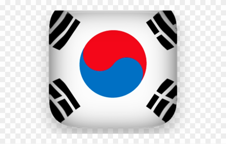 Korean Clipart Korean Drama - Flag Of Korea Printable - Png Download