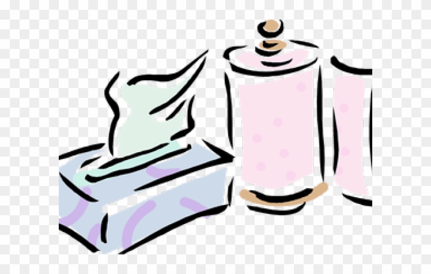Allergy Clipart Over Counter Drug - Paper Towels And Tissues - Png Download