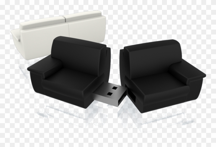 Sofa Usb - 2300 - Chair Clipart