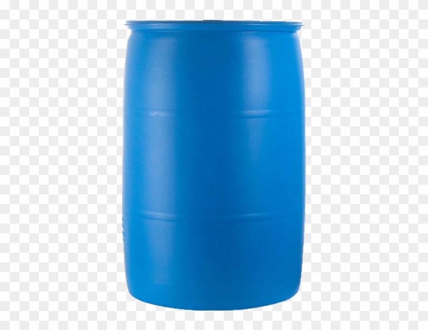 Blue Rain Barrel - Barrel Drum Clipart