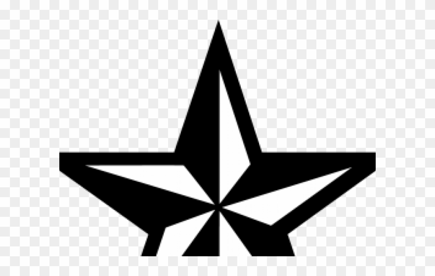 Nautical Star , Png Download - Tattoo Star Png Clipart