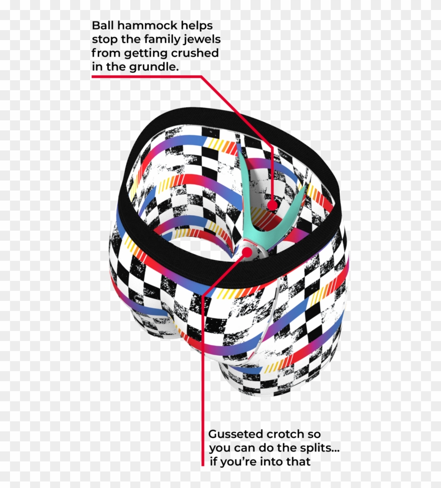 The Redneck Weekend Ball Hammock Boxer 2 Pack - Shinesty Ball Hammock Clipart