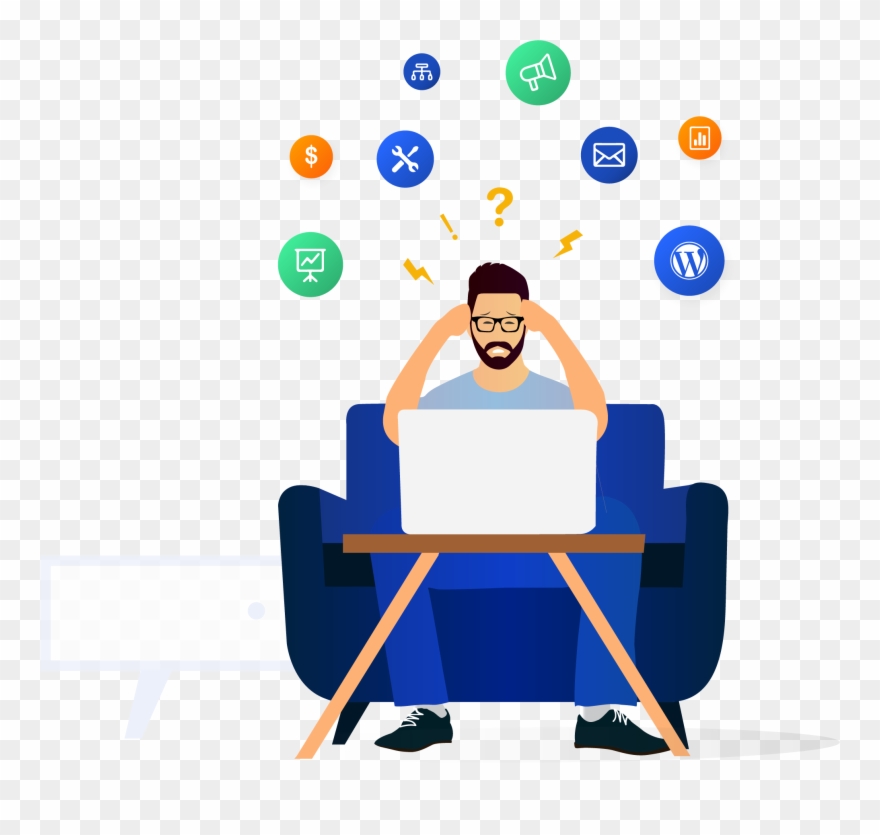 Unlimited Web Design And Technical Marketing Tasks - Cartoon Clipart