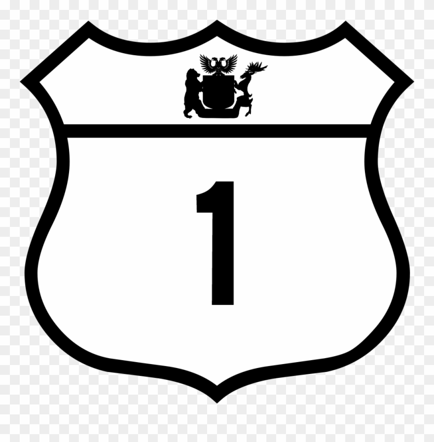 Highway Shields For Interprovincial 1, K - Us Highway Sign Clipart