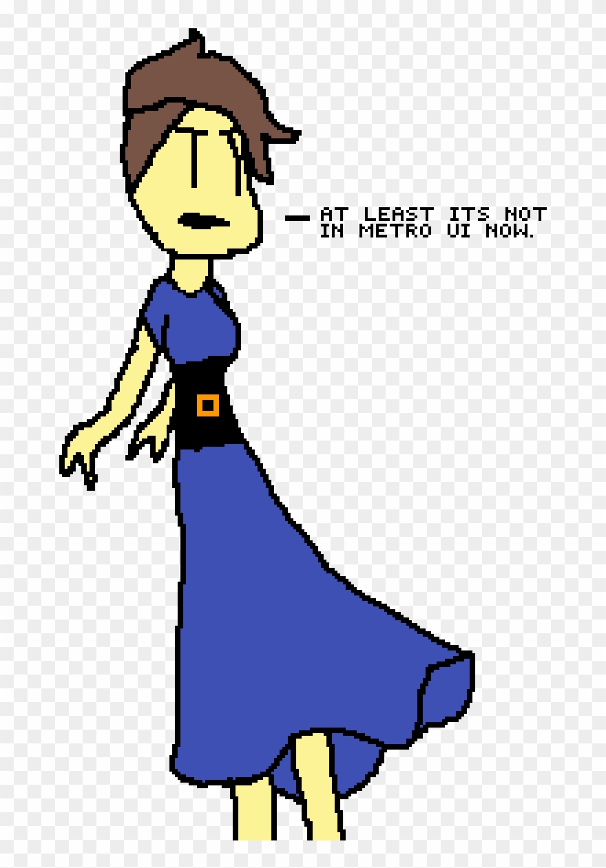 Jacob In A Dress - Cartoon Clipart