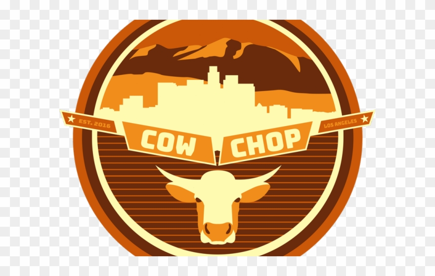 Elemental Clipart Cow - Emblem - Png Download