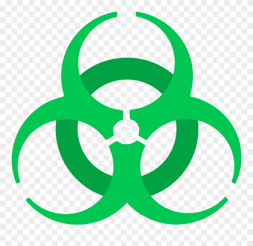 2000 X 2000 10 - Simbolo De Riesgo Biologico Clipart