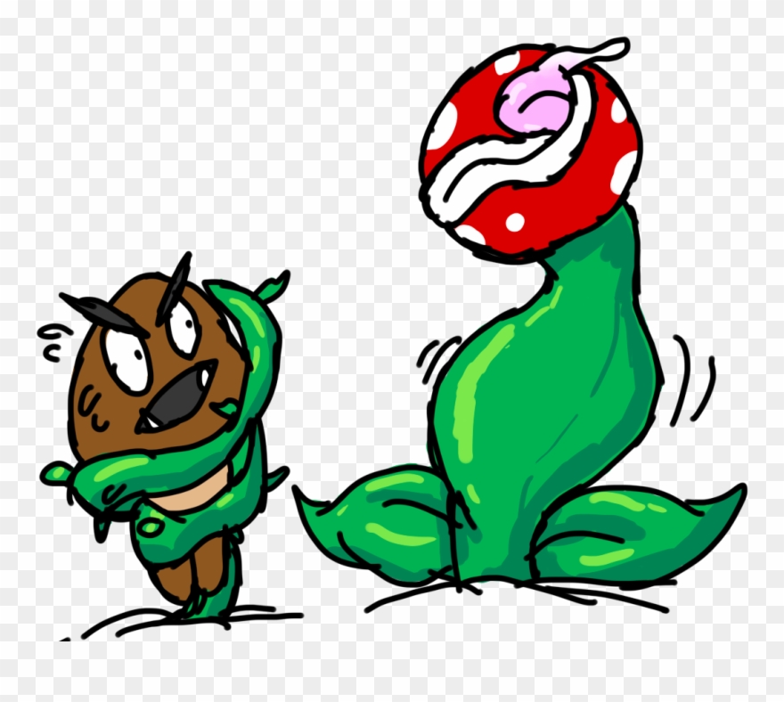 Piranha Plant Snack Clipart